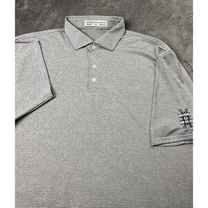 Holderness Bourne The Perkins Polo Shirt Mens XL Tailored Fit Golf Paula Valley